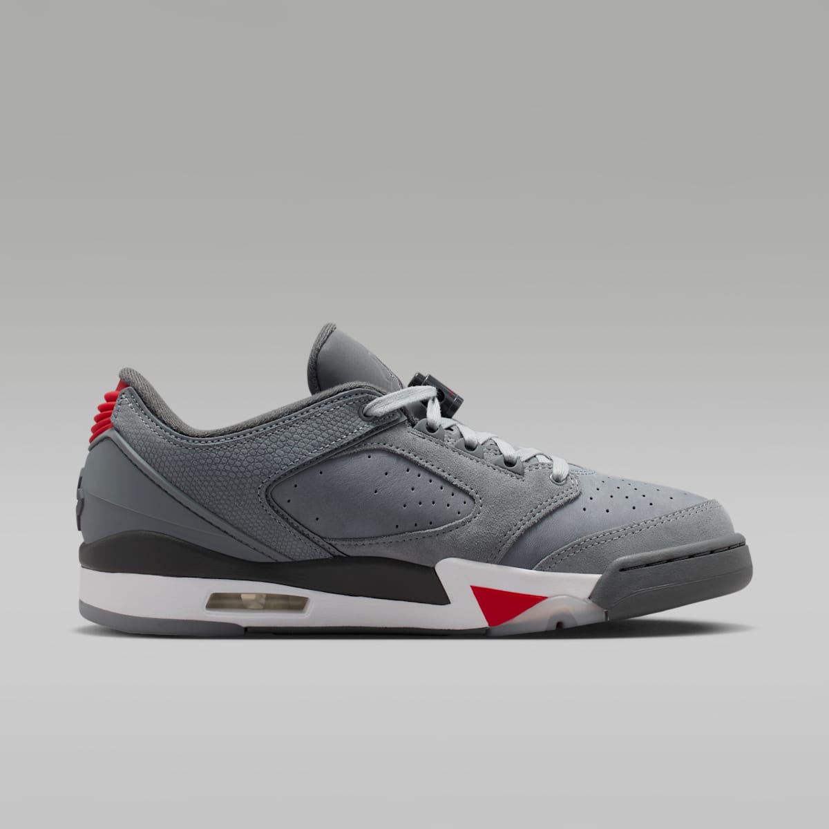 Jordan Sixty Plus Low Men's Shoes - Cool Grey/White/University Red/Dark Grey - Image 3