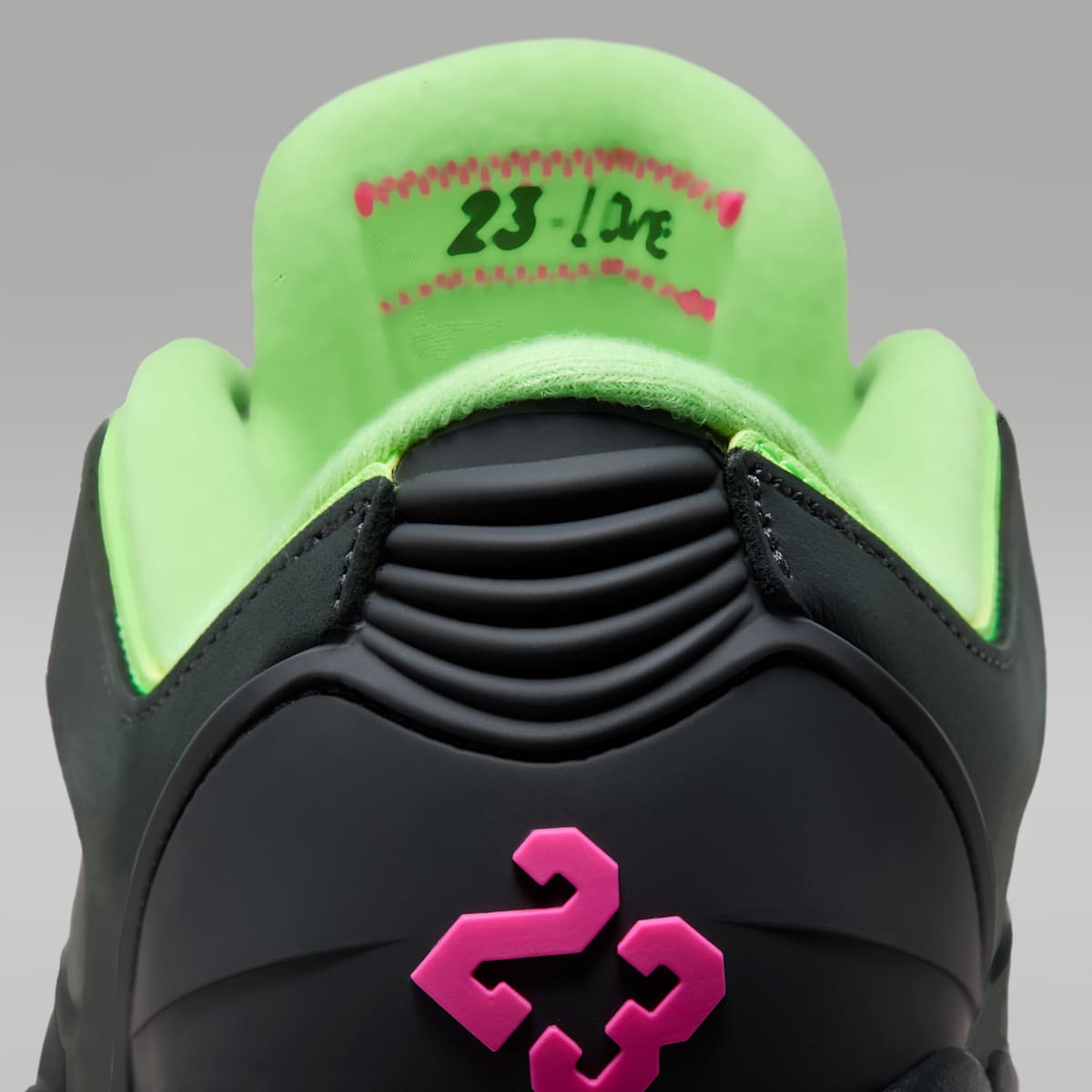 Jordan Sixty Plus Low Men's Shoes - Anthracite/Lime Blast/Pink Blast/Anthracite - Image 9