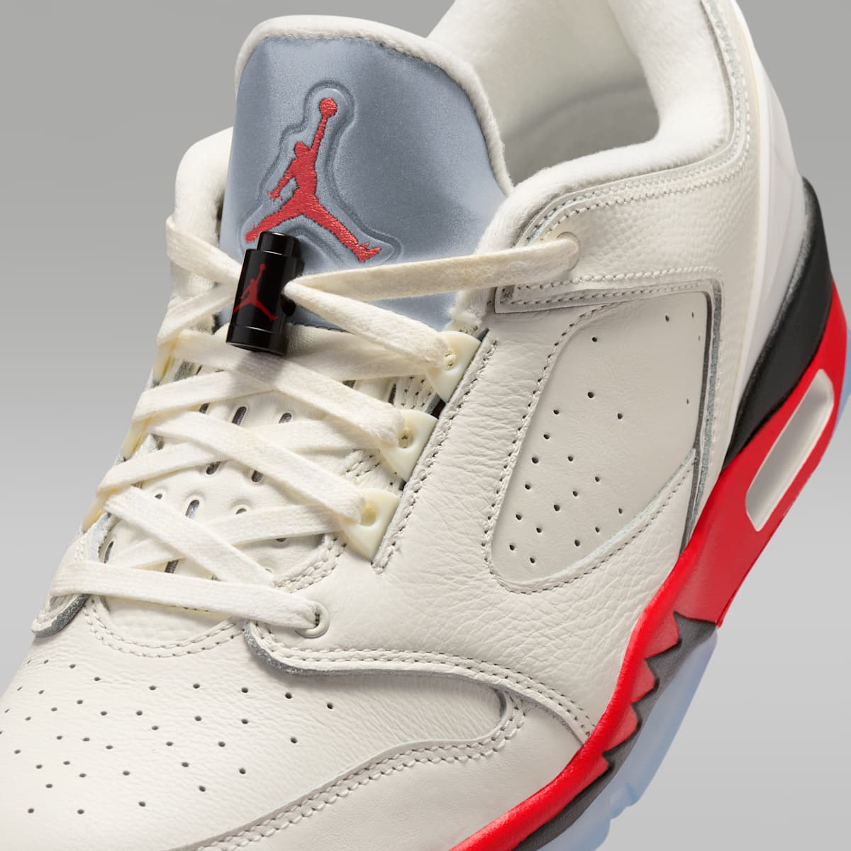 Women's Jordan Sixty Plus Low Men's Shoes - Sail/Black/Reflect Silver/Fire Red