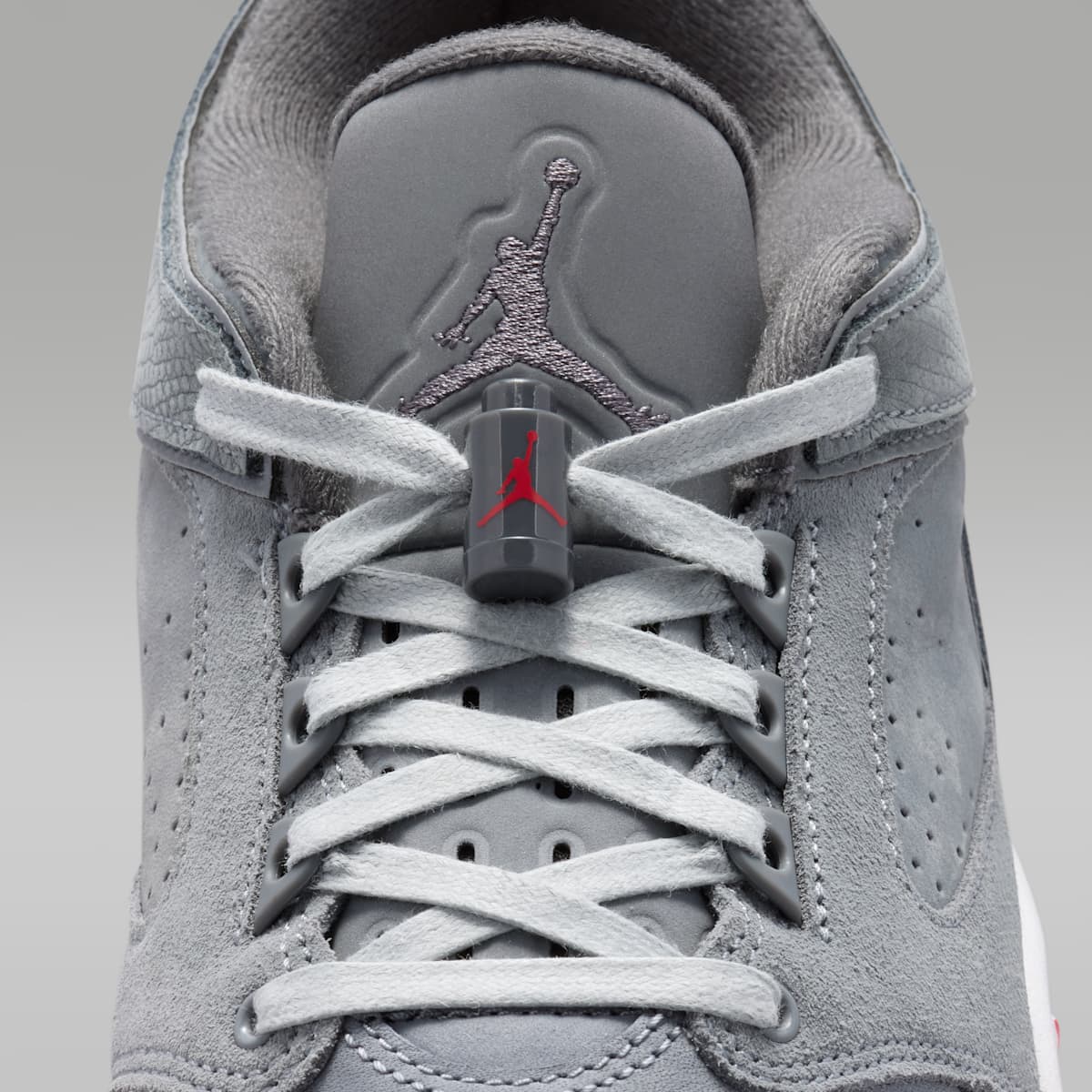 Women's Jordan Sixty Plus Low Men's Shoes - Cool Grey/White/University Red/Dark Grey