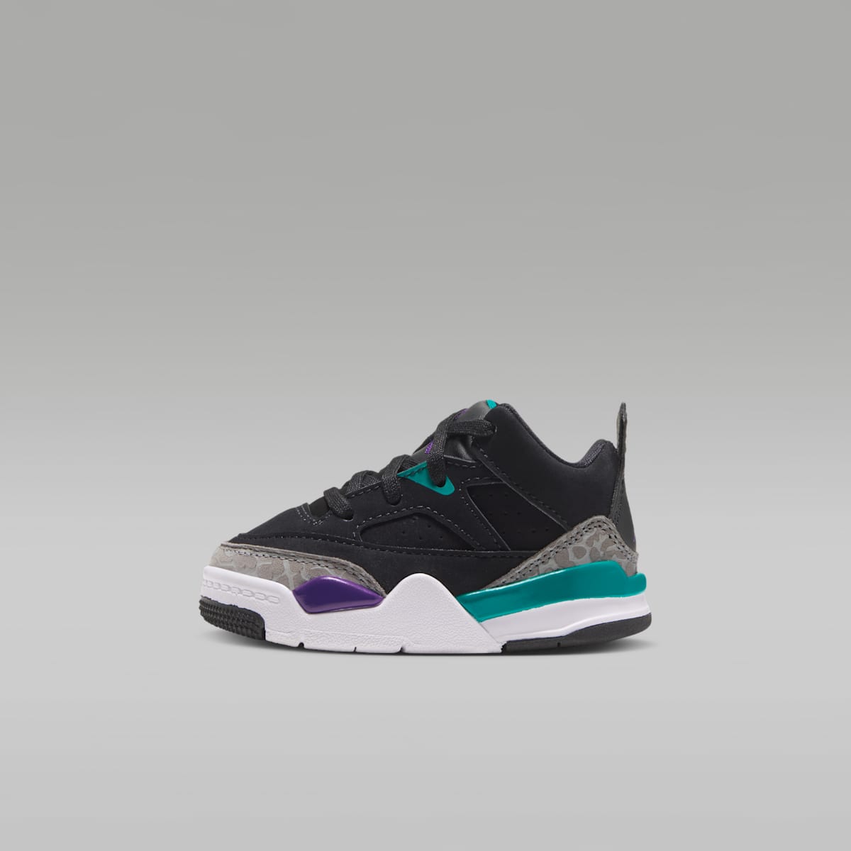 Jordan Son of Mars Baby/Toddler Shoes - Black/Rio Teal/White/Court Purple - Image 1