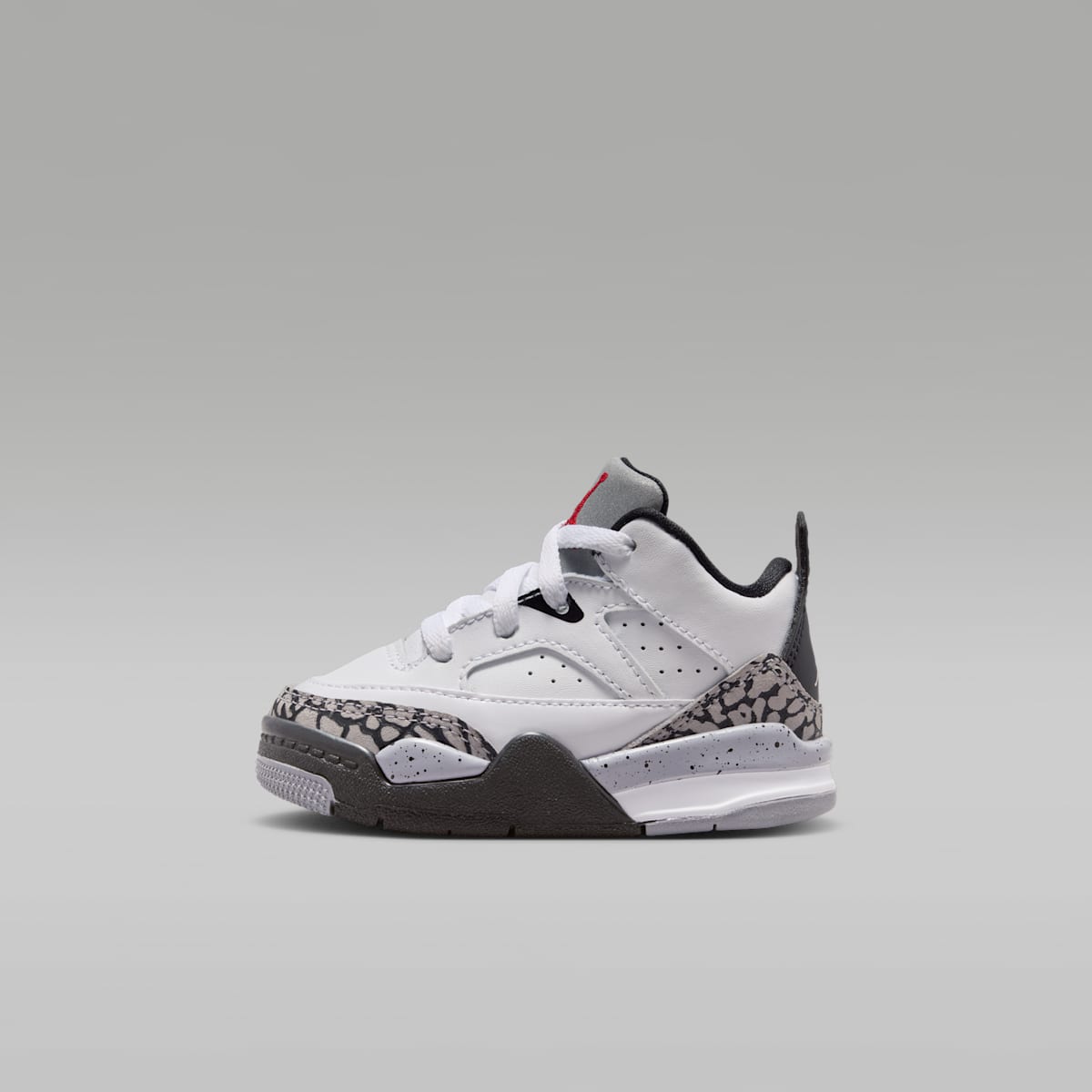 Jordan Son of Mars Baby/Toddler Shoes - White/Black/Cement Grey/Gym Red