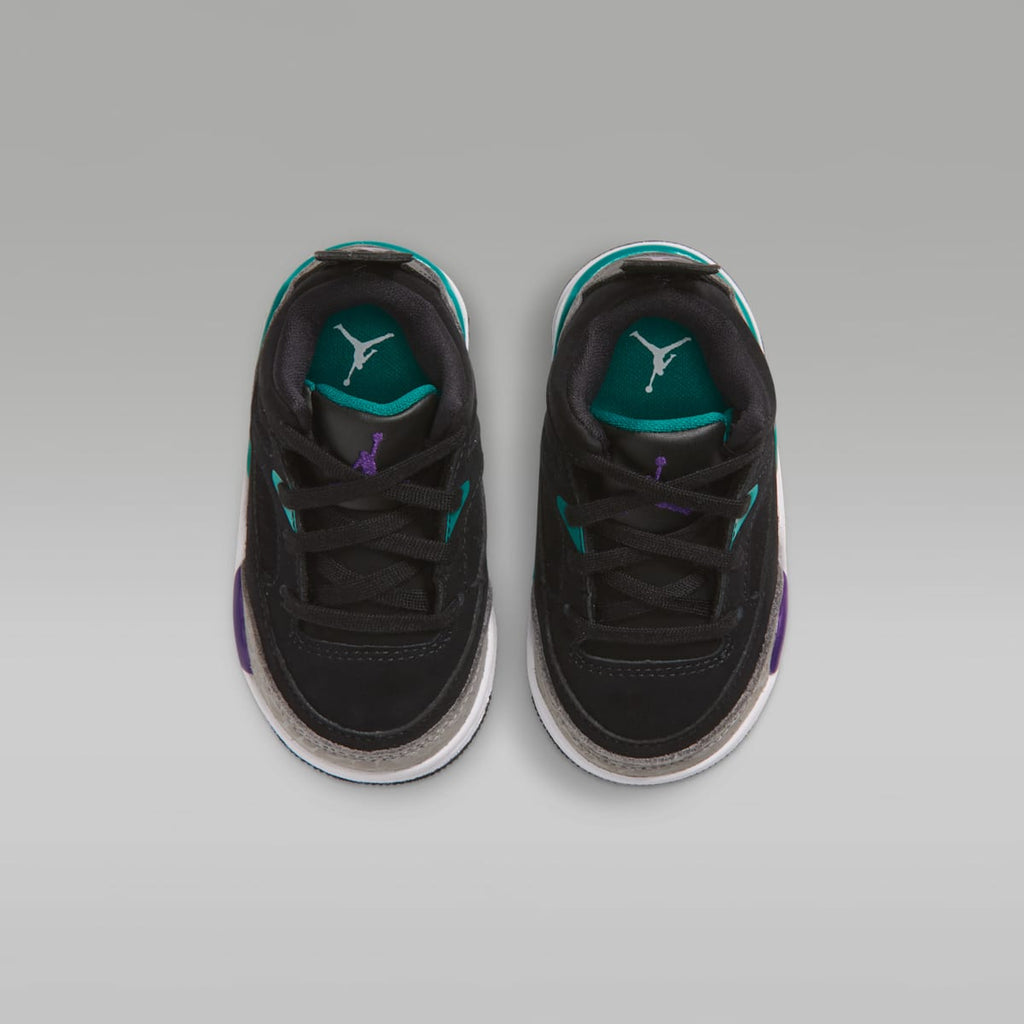 Jordan Son of Mars Baby/Toddler Shoes - Black/Rio Teal/White/Court Purple - Image 4