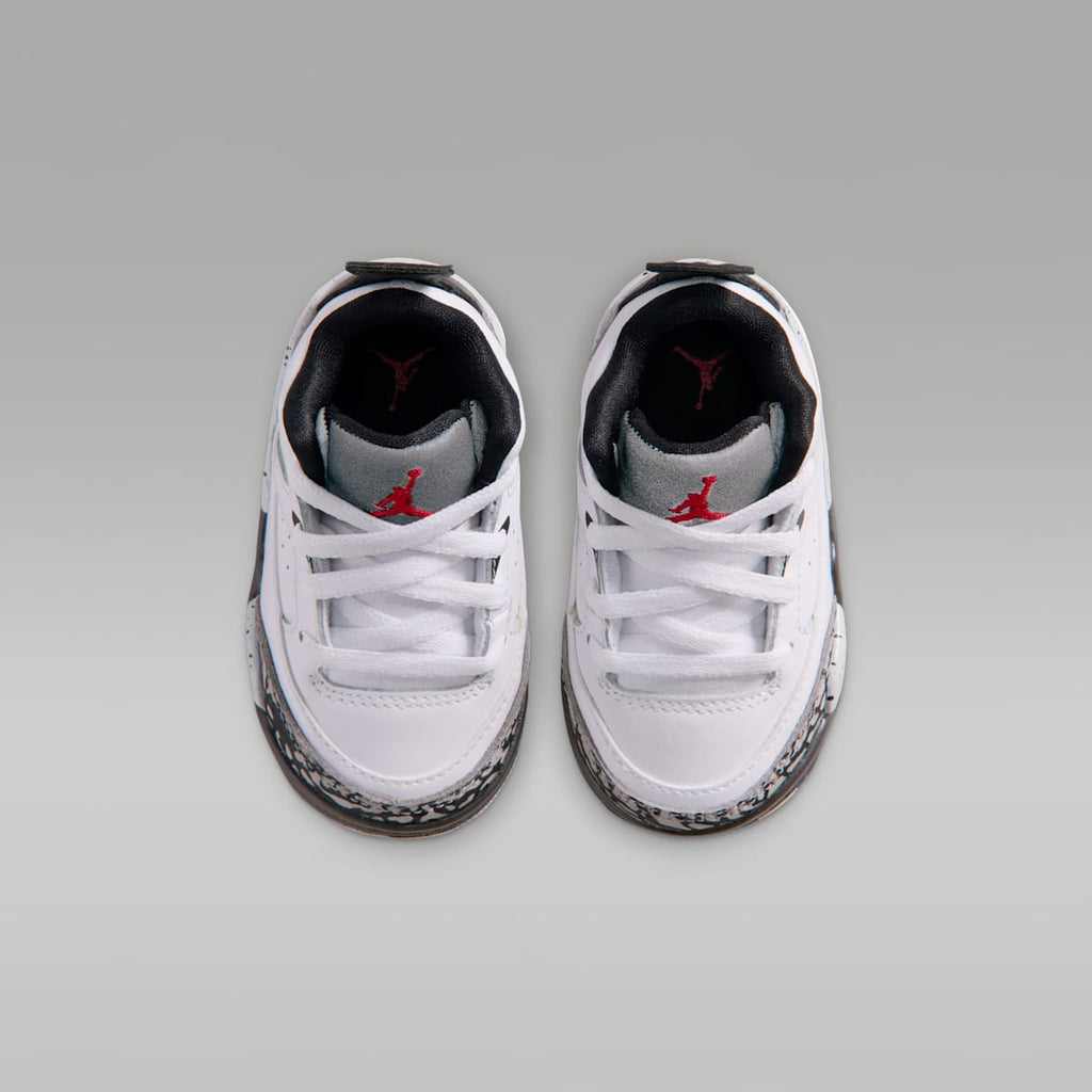 Jordan Son of Mars Baby/Toddler Shoes - White/Black/Cement Grey/Gym Red