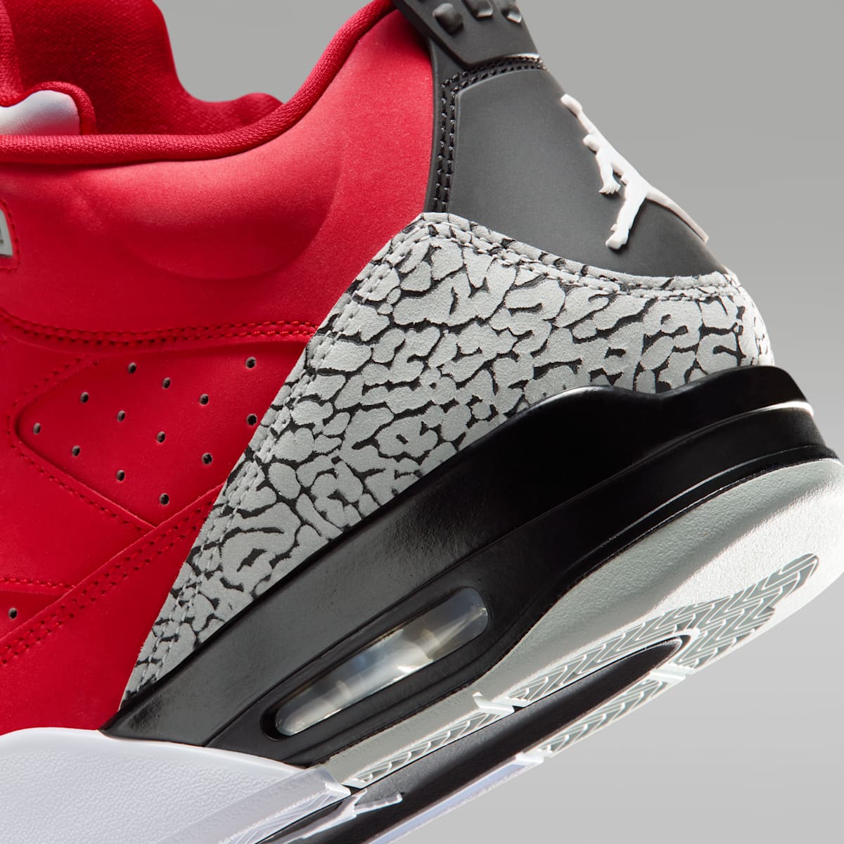 Jordan Son of Mars Low Men's Shoe - Fire Red/Grey Mist/White/Black - Image 8