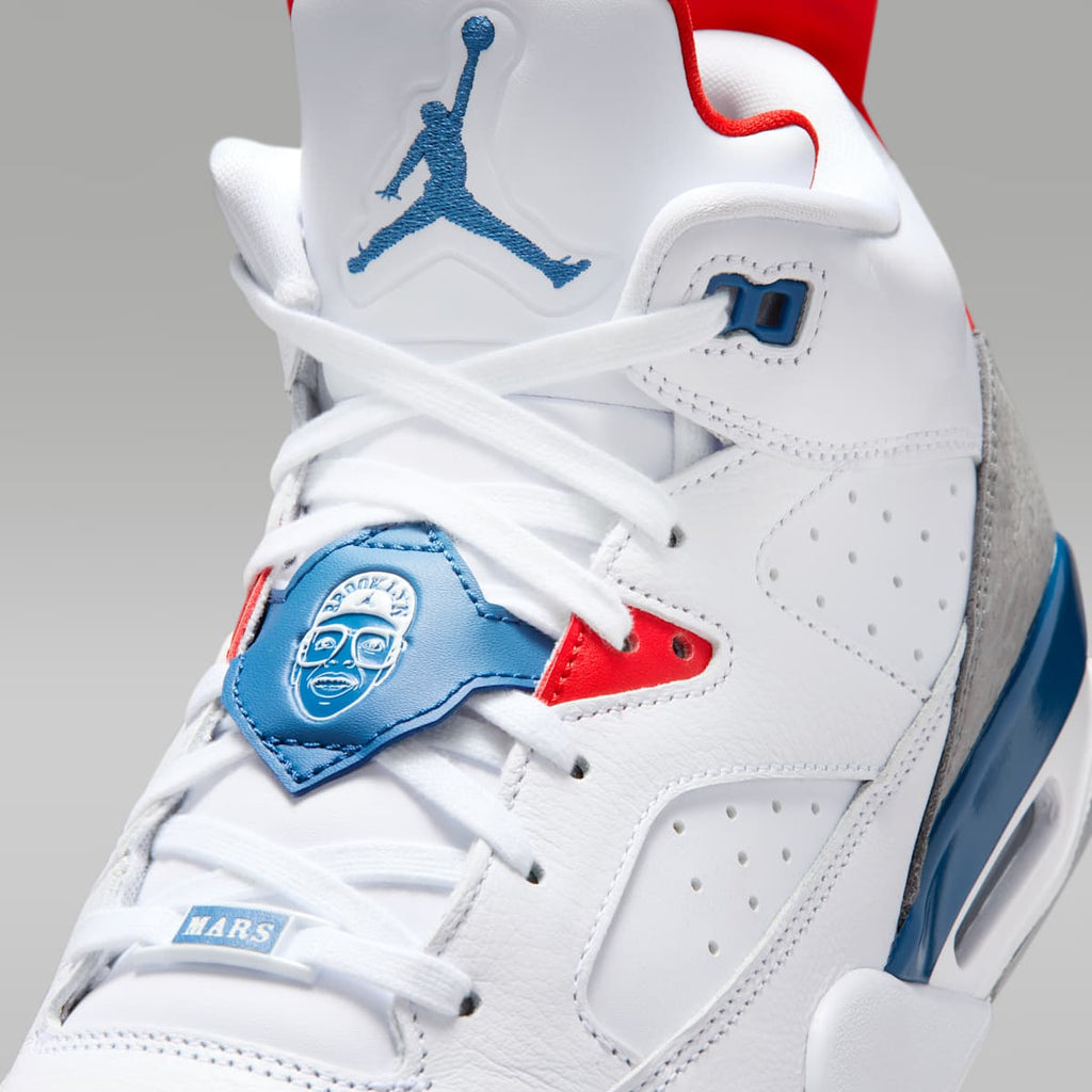 Jordan Son of Mars Low Men's Shoe - White/Varsity Red/Light Smoke Grey/True Blue - Image 7