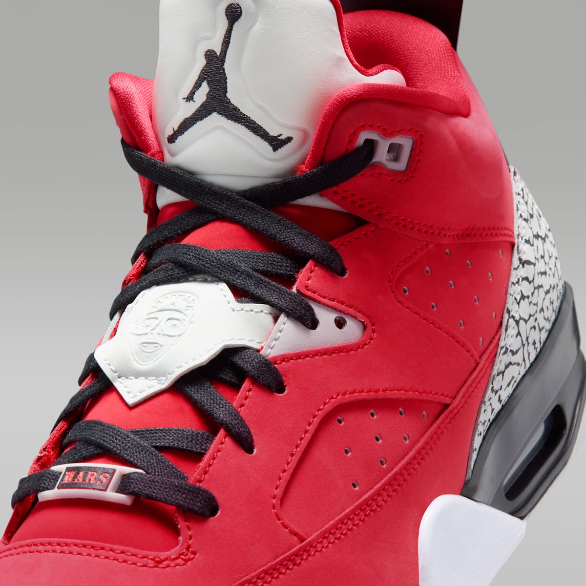 Jordan Son of Mars Low Men's Shoe - Fire Red/Grey Mist/White/Black - Image 7