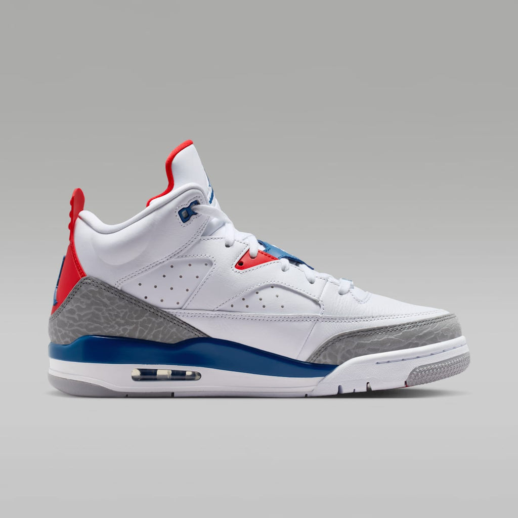 Jordan Son of Mars Low Men's Shoe - White/Varsity Red/Light Smoke Grey/True Blue - Image 3