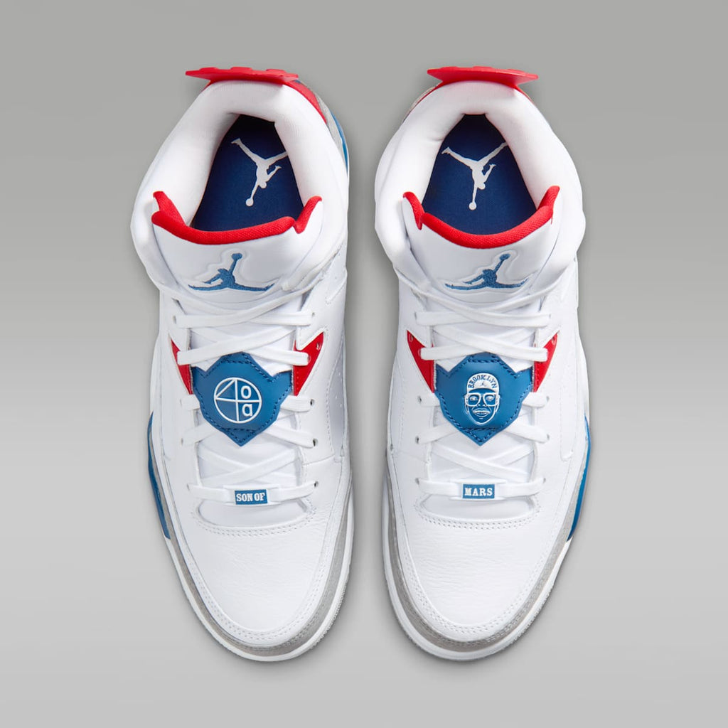 Jordan Son of Mars Low Men's Shoe - White/Varsity Red/Light Smoke Grey/True Blue - Image 4