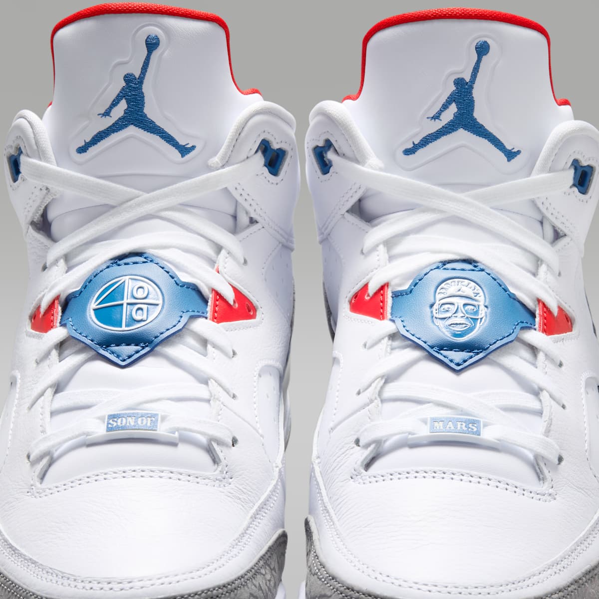 Women's Jordan Son of Mars Low Men's Shoe - White/Varsity Red/Light Smoke Grey/True Blue
