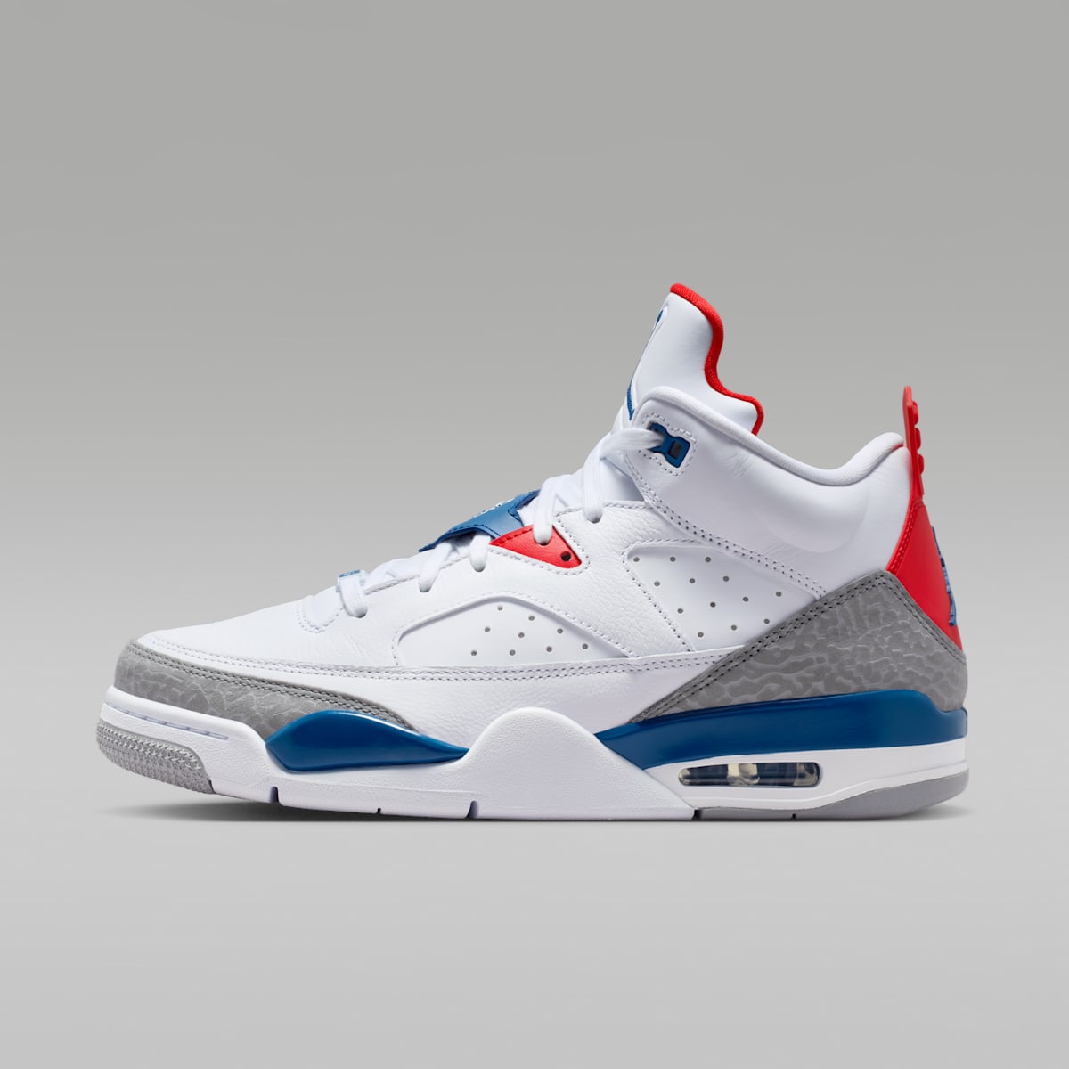 Women's Jordan Son of Mars Low Men's Shoe - White/Varsity Red/Light Smoke Grey/True Blue