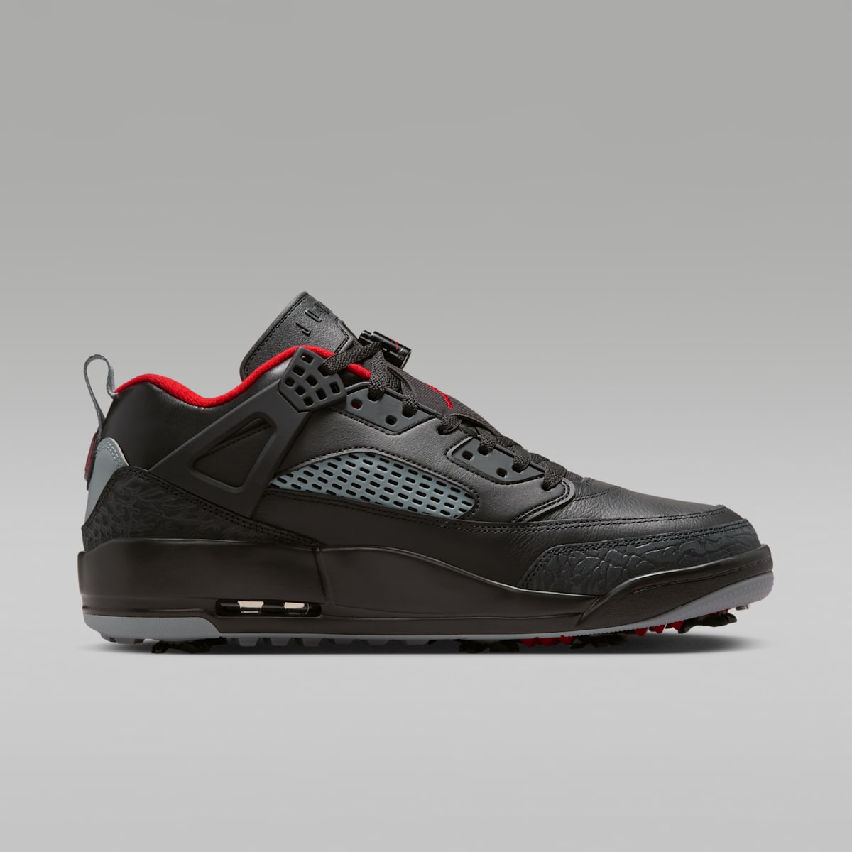 Jordan Spizike G Golf Shoes - Black/Stealth/Varsity Red - Image 3