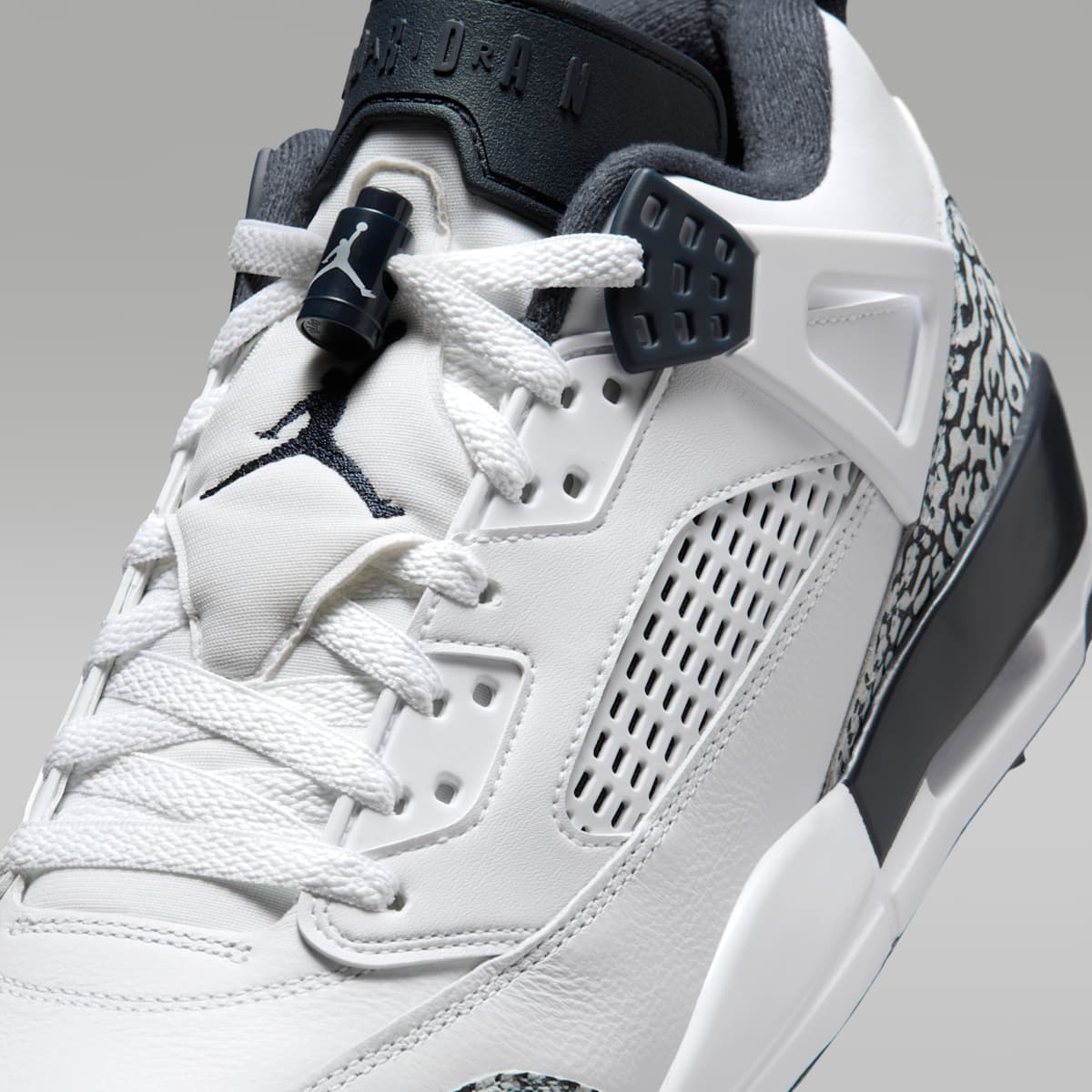 Jordan Spizike G Golf Shoes - White/Pure Platinum/Obsidian - Image 8