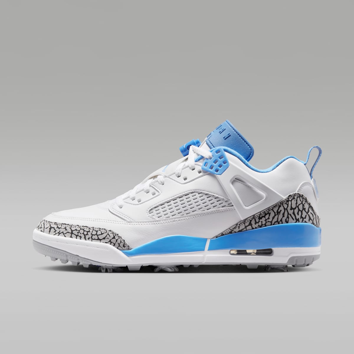 Women's Jordan Spizike G Golf Shoes - White/Wolf Grey/University Blue