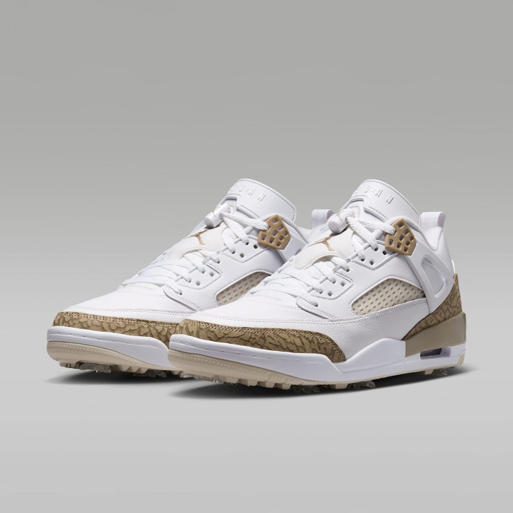 Jordan Spizike G Golf Shoes - White/Sanddrift/Light Khaki - Image 5