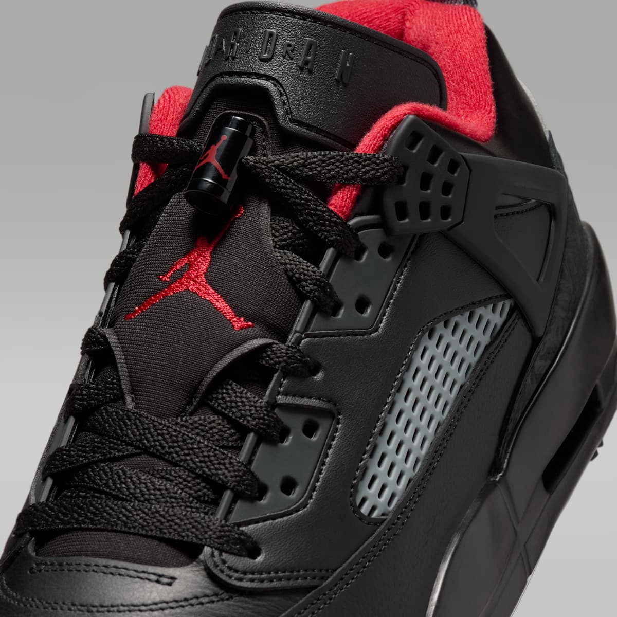 Jordan Spizike G Golf Shoes - Black/Stealth/Varsity Red - Image 8