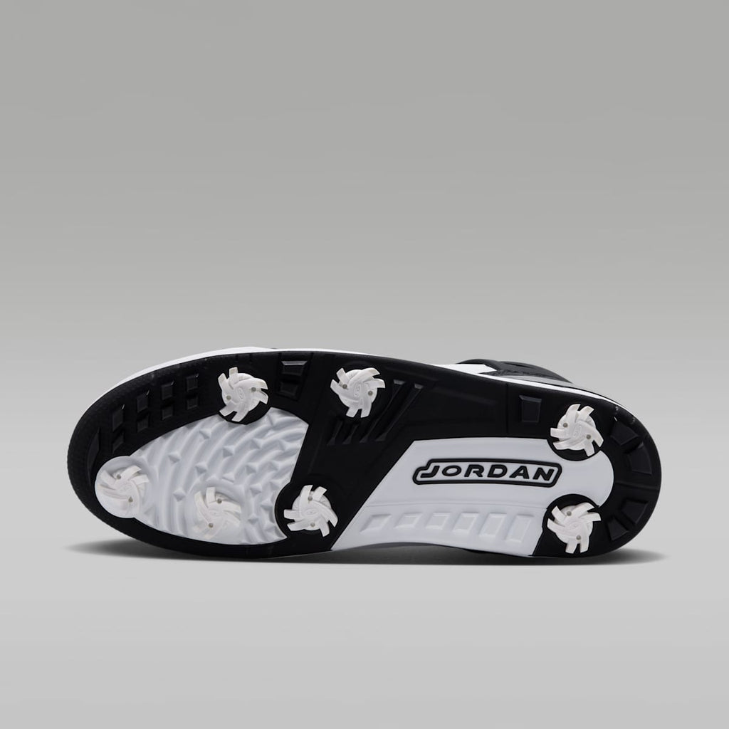 Women's Jordan Spizike G Golf Shoes - Black/White/Phantom/Metallic Gold