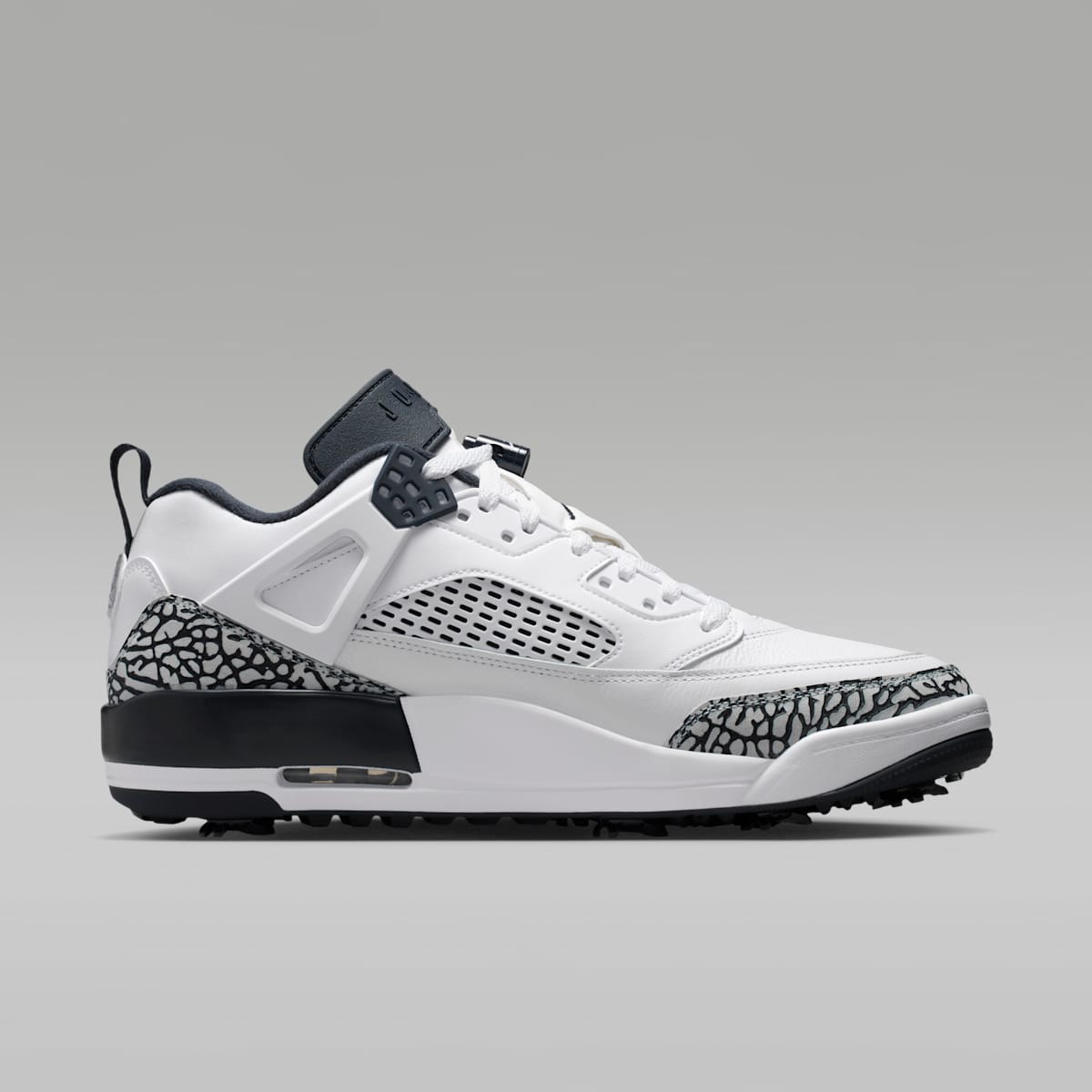 Jordan Spizike G Golf Shoes - White/Pure Platinum/Obsidian - Image 3