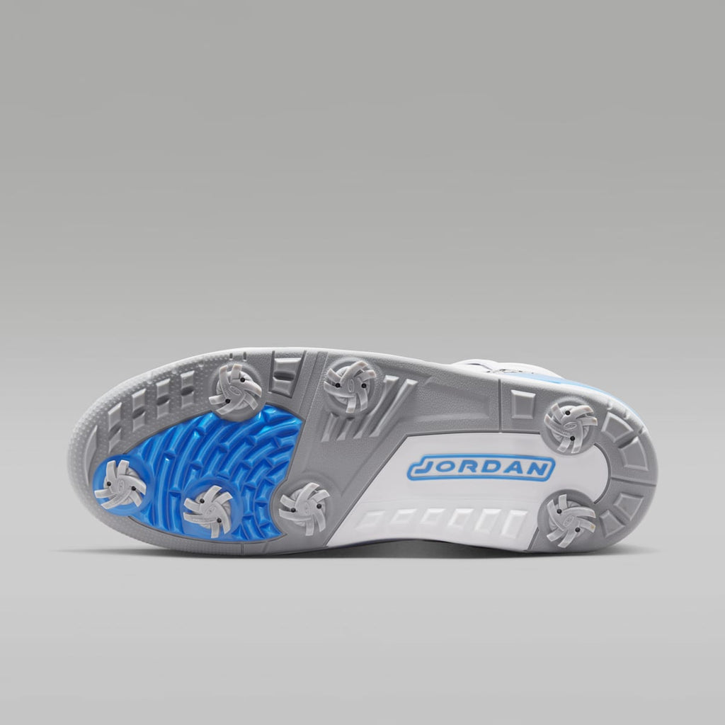 Women's Jordan Spizike G Golf Shoes - White/Wolf Grey/University Blue