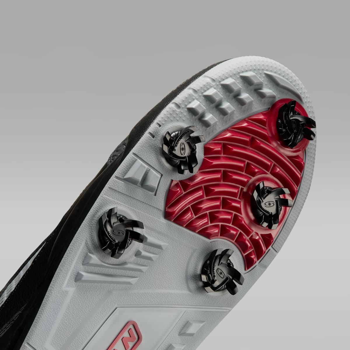 Jordan Spizike G Golf Shoes - Black/Stealth/Varsity Red - Image 7