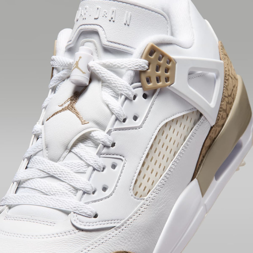 Women's Jordan Spizike G Golf Shoes - White/Sanddrift/Light Khaki