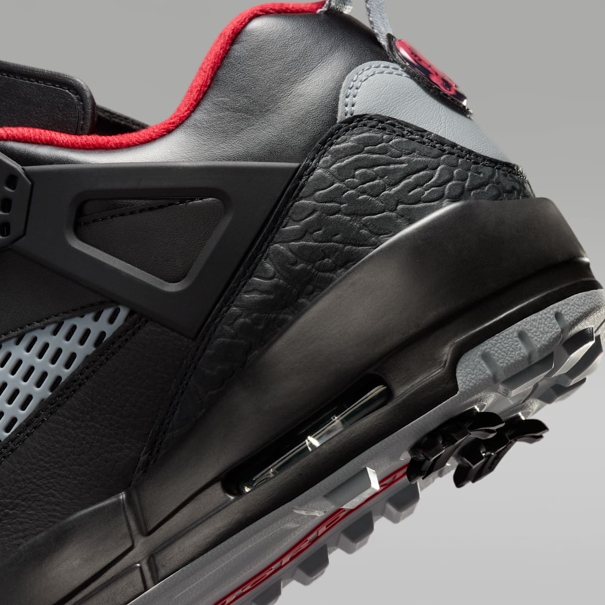 Jordan Spizike G Golf Shoes - Black/Stealth/Varsity Red - Image 9
