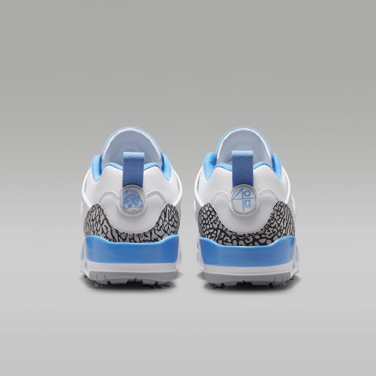 Women's Jordan Spizike G Golf Shoes - White/Wolf Grey/University Blue