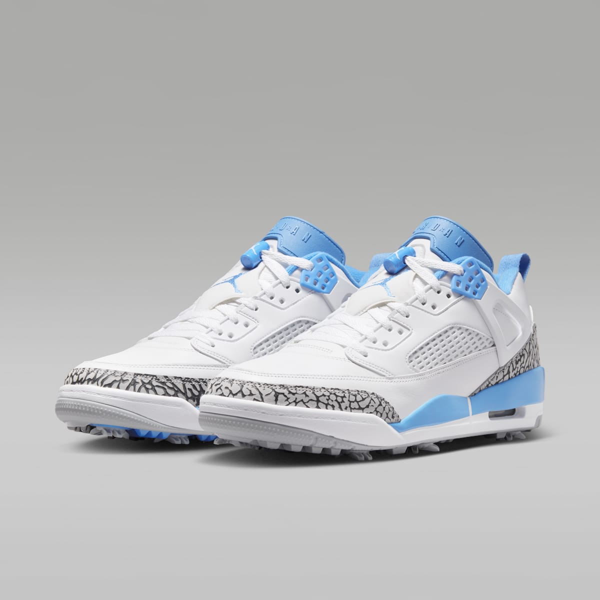 Women's Jordan Spizike G Golf Shoes - White/Wolf Grey/University Blue