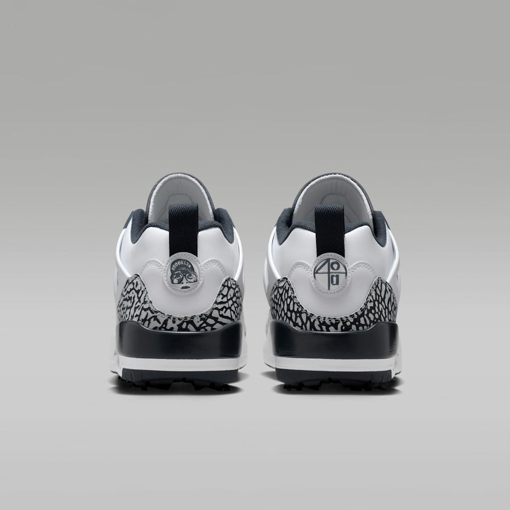 Jordan Spizike G Golf Shoes - White/Pure Platinum/Obsidian - Image 6