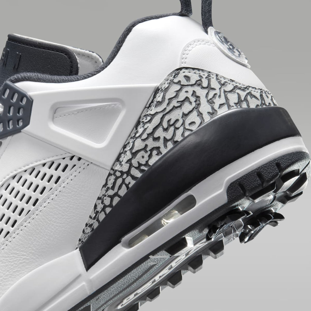Jordan Spizike G Golf Shoes - White/Pure Platinum/Obsidian - Image 9