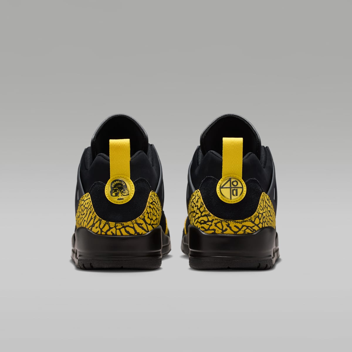 Jordan Spizike Low Men's Shoes - Black/Speed Yellow/Speed Yellow/Black - Image 6