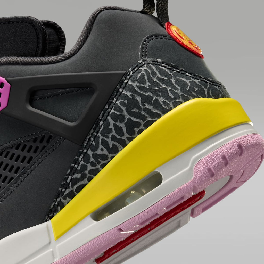 Jordan Spizike Low Men's Shoes - Anthracite/Black/Wolf Grey/University Red - Image 8