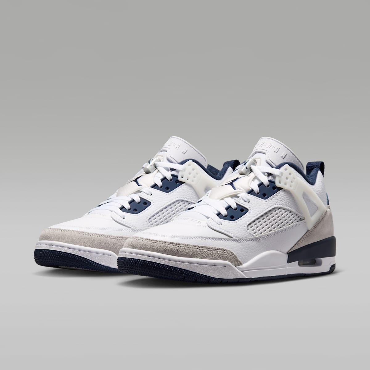 Jordan Spizike Low Men's Shoes - White/Grey Fog/Pink Foam/Obsidian - Image 5