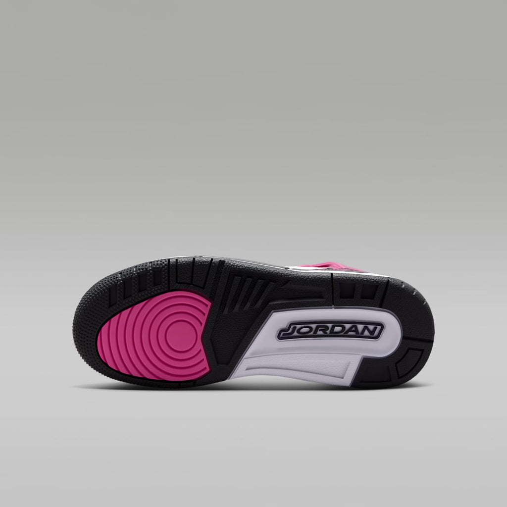 Jordan Spizike Low Big Kids' Shoes - White/Sweet Beet/Desert Pink/Off Noir - Image 2