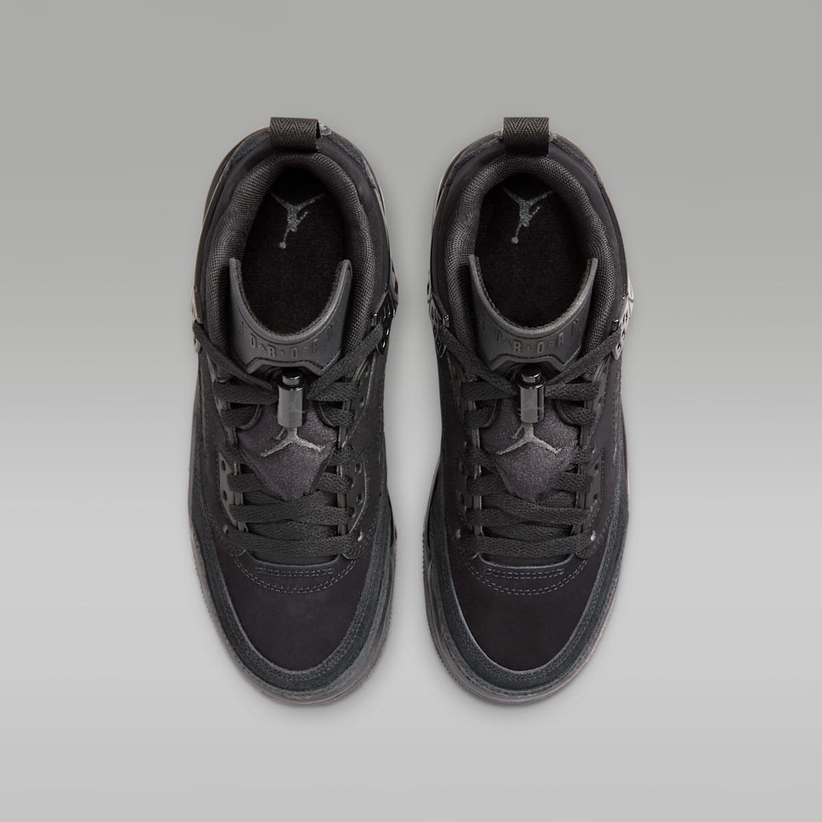 Jordan Spizike Low Big Kids' Shoes - Black/Anthracite/Black - Image 4