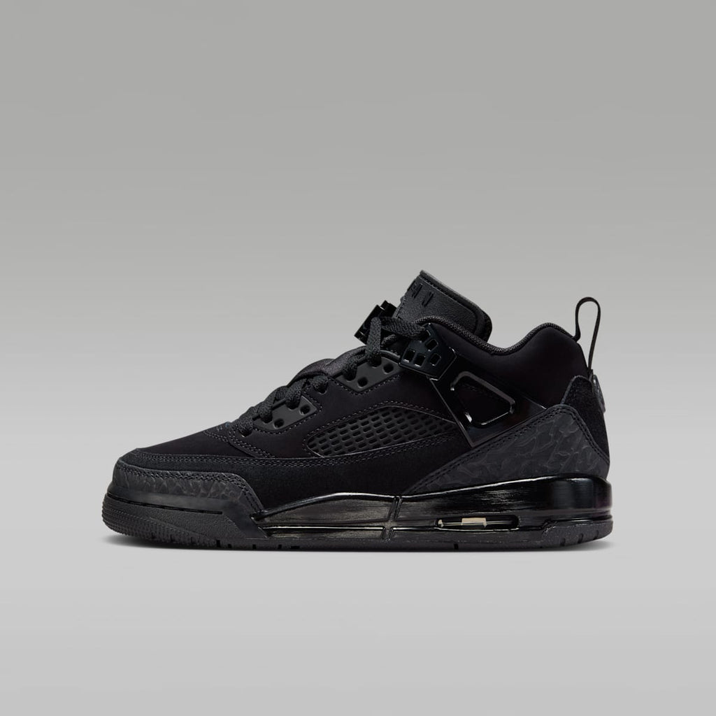 Jordan Spizike Low Big Kids' Shoes - Black/Anthracite/Black - Image 1
