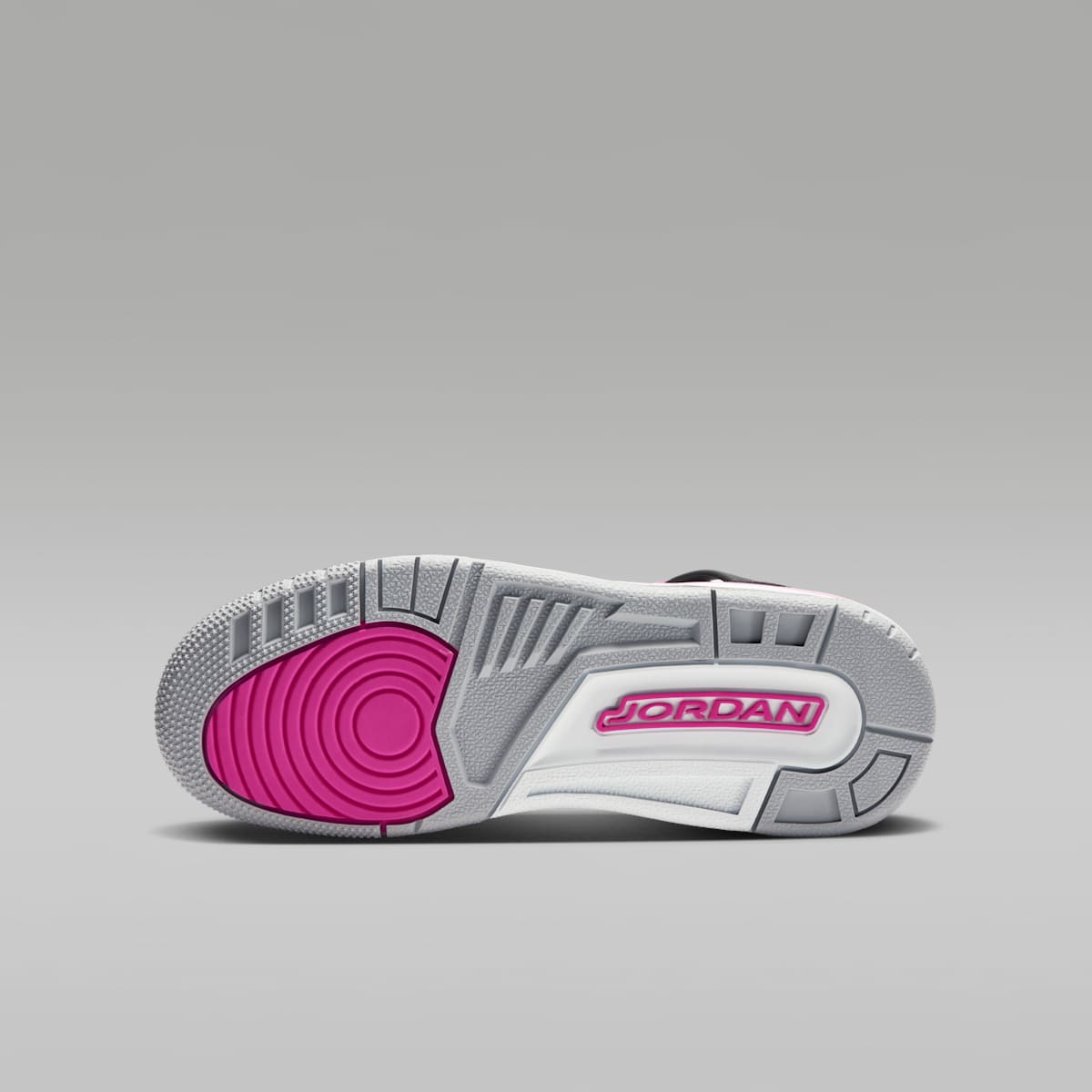 Jordan Spizike Low Big Kids' Shoes - White/Black/Anthracite/Laser Fuchsia