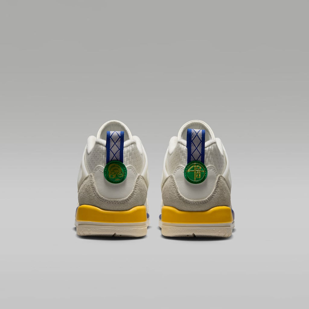 Jordan Spizike Low Big Kids' Shoes - Sail/Old Royal/Phantom/Lucky Green - Image 6