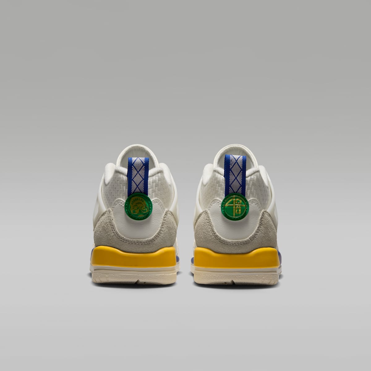 Jordan Spizike Low Big Kids' Shoes - Sail/Old Royal/Phantom/Lucky Green - Image 6