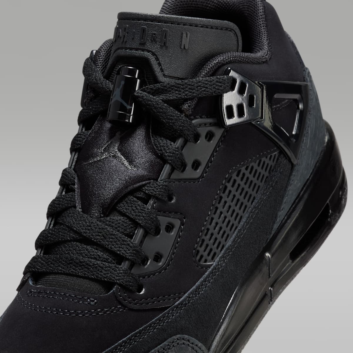 Jordan Spizike Low Big Kids' Shoes - Black/Anthracite/Black - Image 7