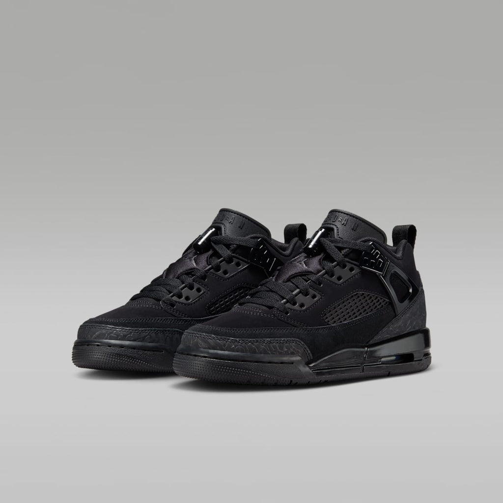Jordan Spizike Low Big Kids' Shoes - Black/Anthracite/Black - Image 5