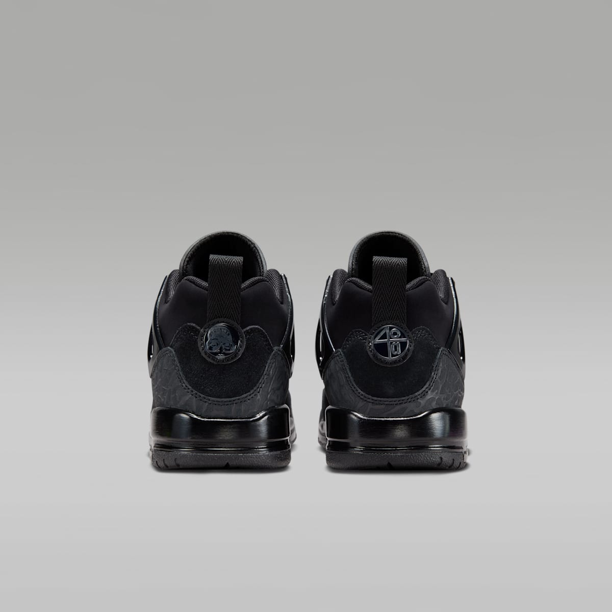 Jordan Spizike Low Big Kids' Shoes - Black/Anthracite/Black - Image 6