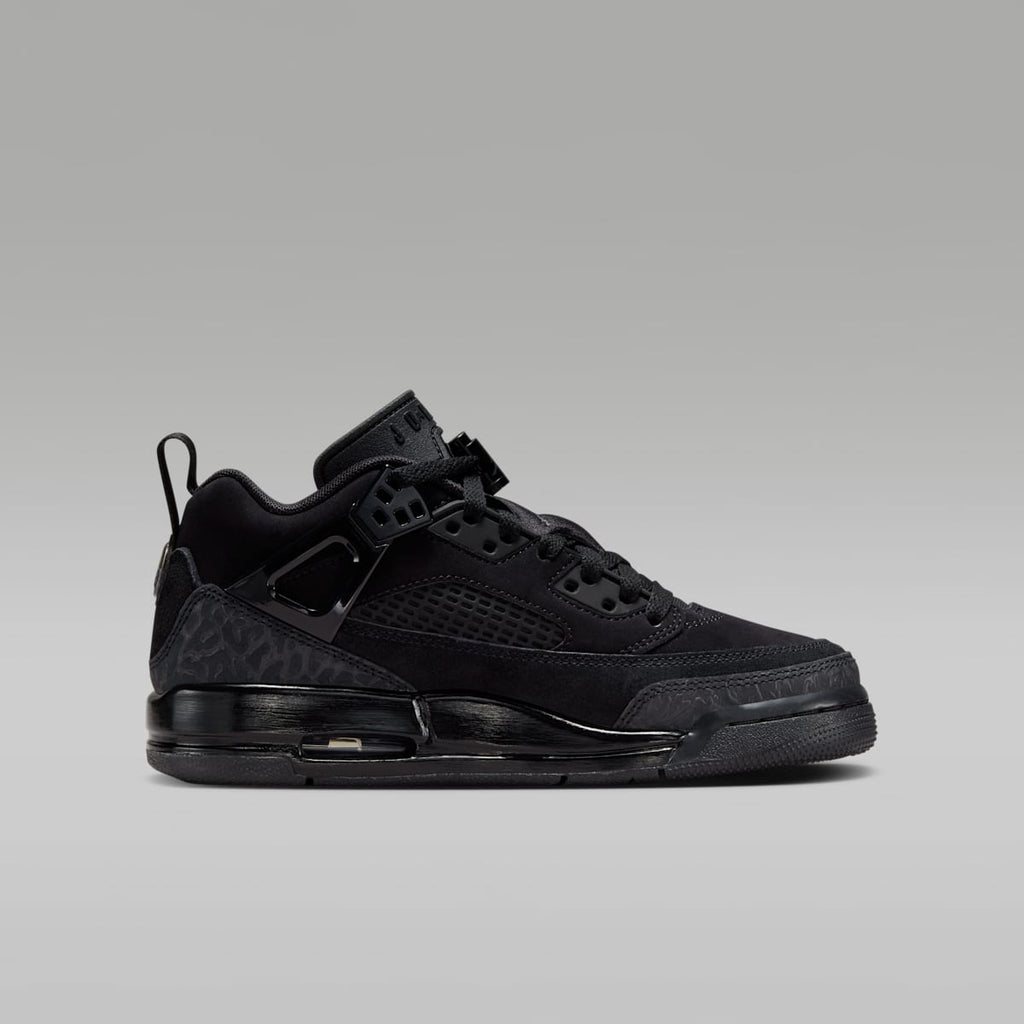 Jordan Spizike Low Big Kids' Shoes - Black/Anthracite/Black - Image 3