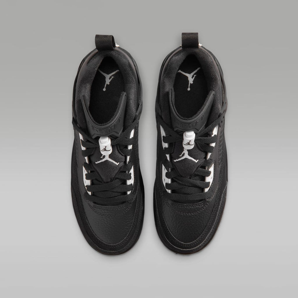 Jordan Spizike Low Big Kids' Shoes - Black/White/Anthracite/White - Image 4