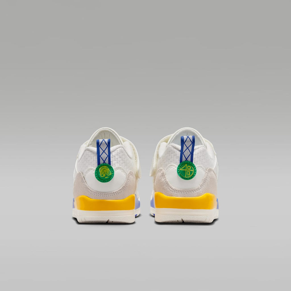 Jordan Spizike Low Little Kids' Shoes - Sail/Old Royal/Phantom/Lucky Green - Image 6