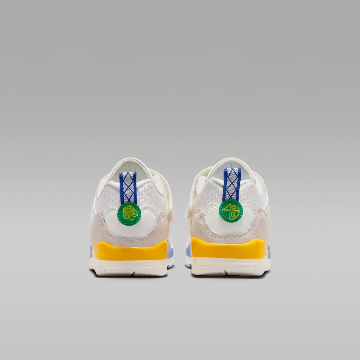 Jordan Spizike Low Little Kids' Shoes - Sail/Old Royal/Phantom/Lucky Green - Image 6