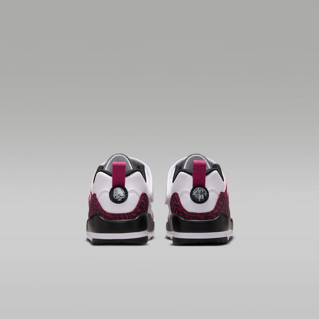 Jordan Spizike Low Little Kids' Shoes - White/Sweet Beet/Desert Pink/Off Noir - Image 6