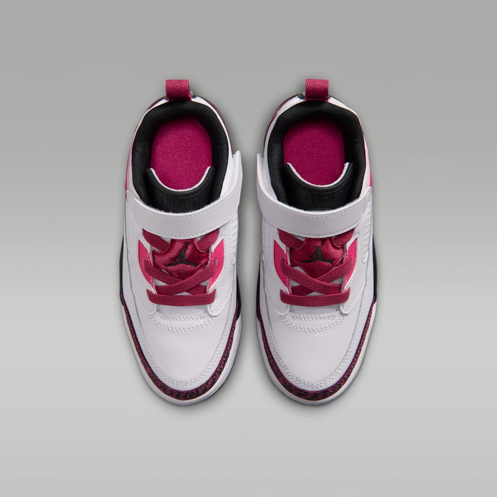Jordan Spizike Low Little Kids' Shoes - White/Sweet Beet/Desert Pink/Off Noir - Image 4