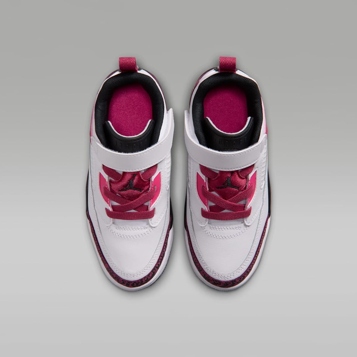 Jordan Spizike Low Little Kids' Shoes - White/Sweet Beet/Desert Pink/Off Noir - Image 4