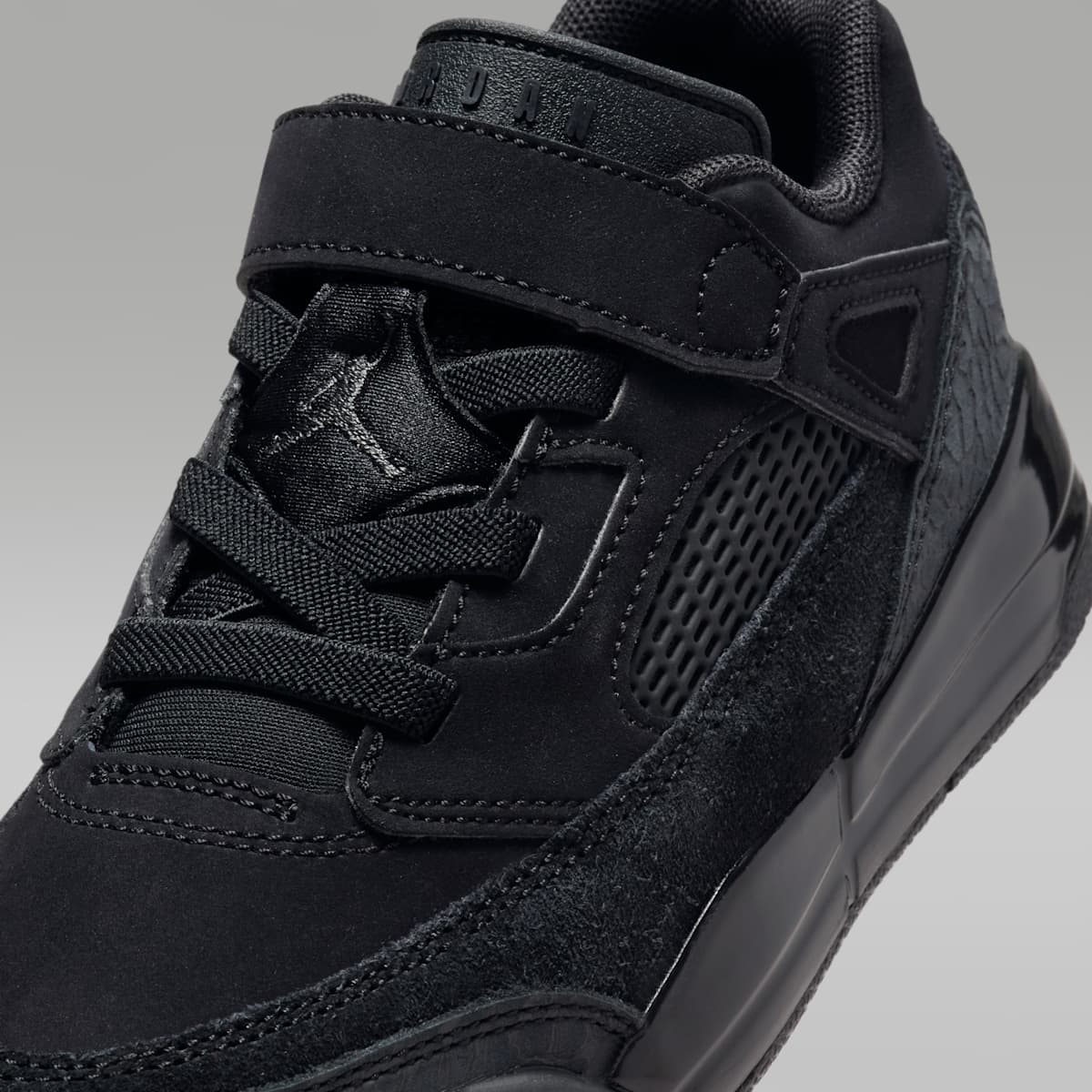 Jordan Spizike Low Little Kids' Shoes - Black/Anthracite/Black - Image 7